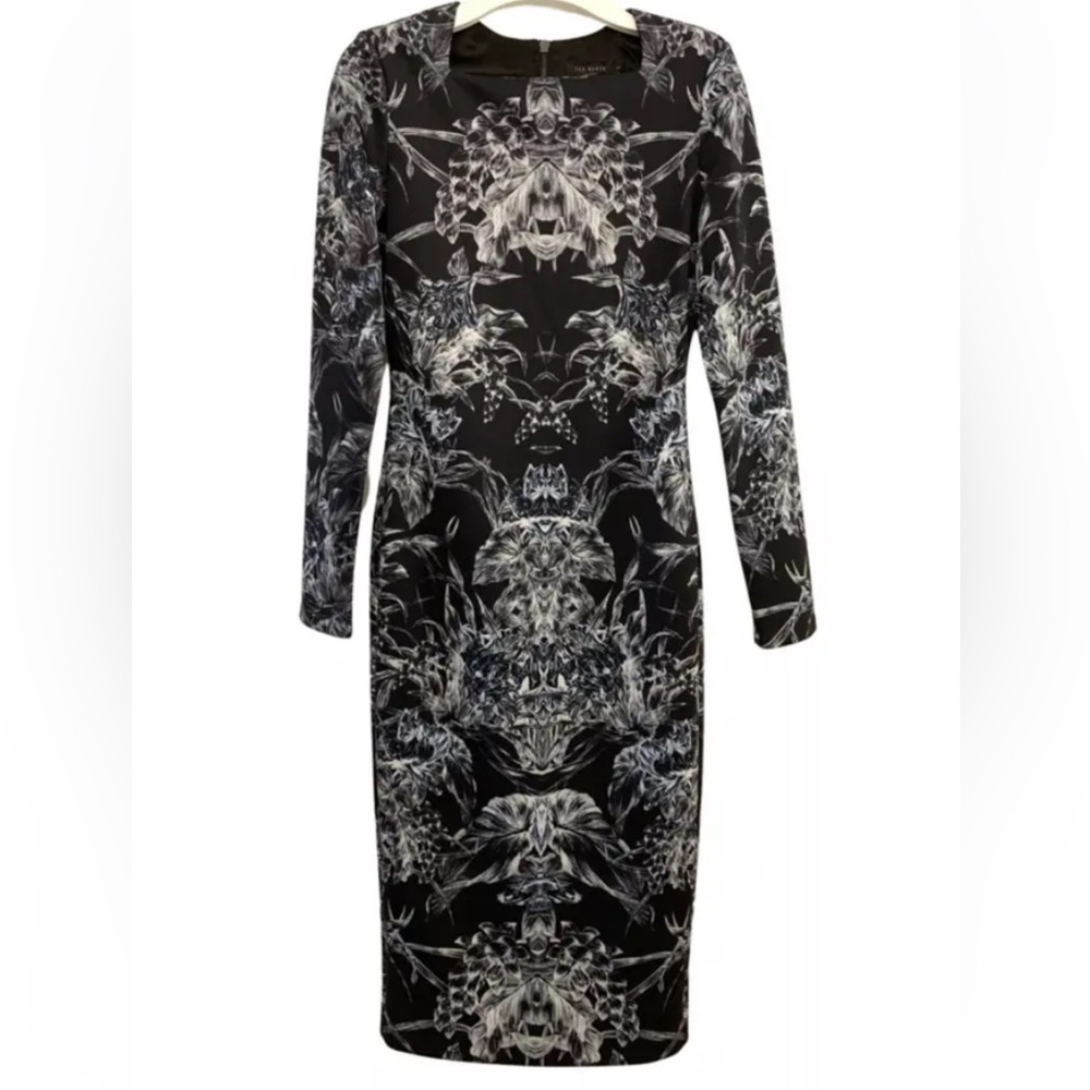 Ted Baker mid length dress size 0